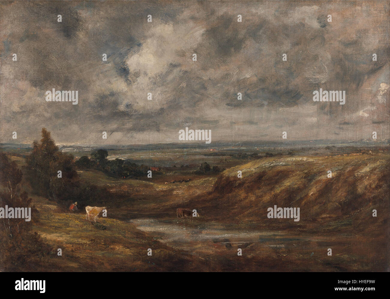 John Constable Hampstead Heath Google Art Project (2434562) Banque D'Images