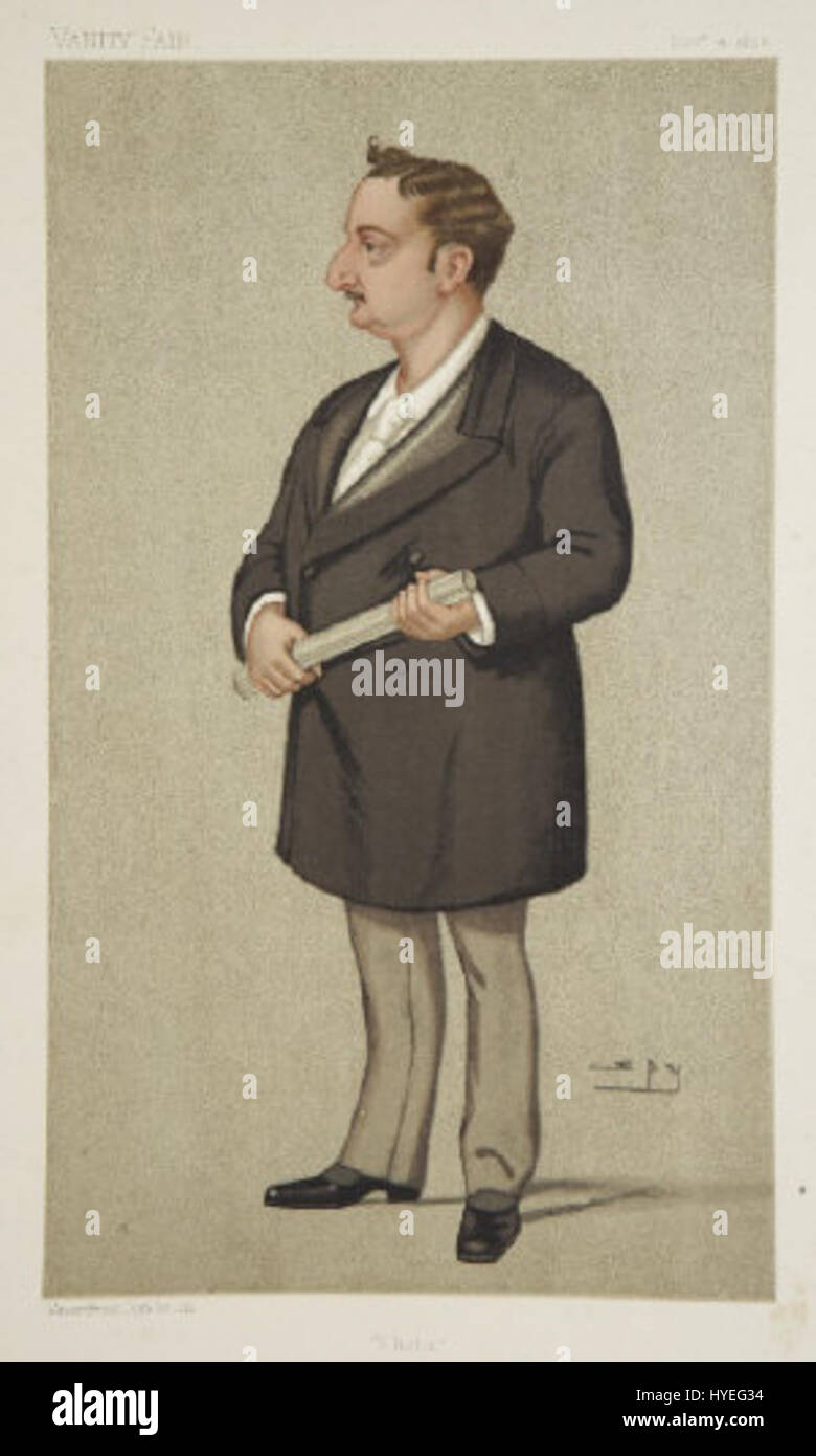 John Redmond Vanity Fair 12 Novembre 1892 Banque D'Images