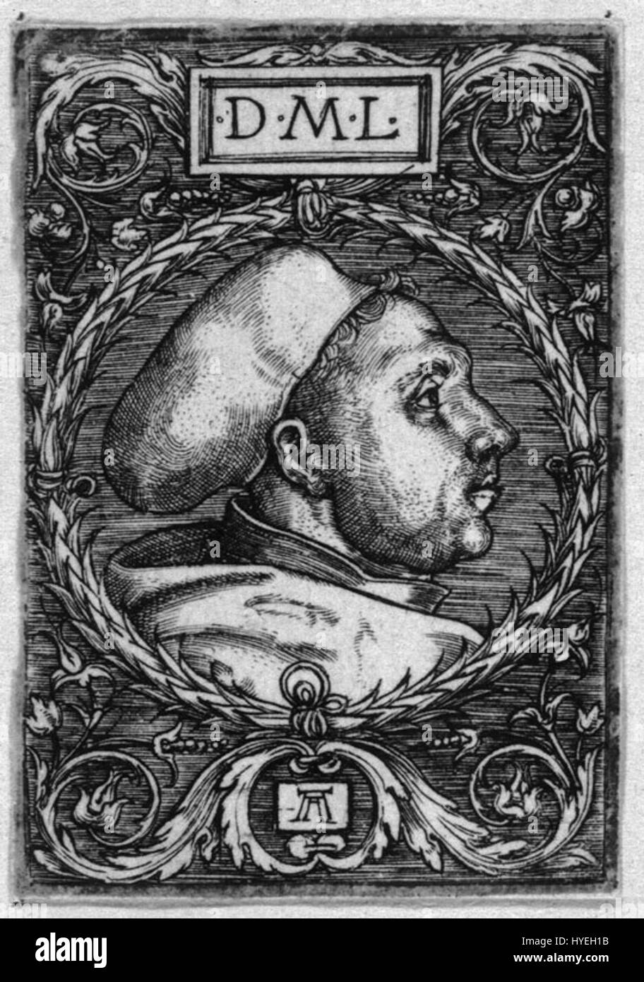 « Luther » d’Albrecht Altdorfer dépeint Martin Luther, le réformateur allemand, dans un contexte historique. L’œuvre souligne l’importance de Luther dans la réforme religieuse et son impact sur le christianisme pendant la réforme. Banque D'Images