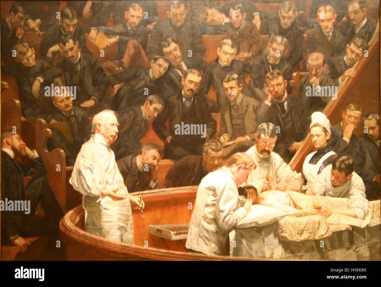 Thomas Eakins, l'Agnew Clinic 1889 Banque D'Images