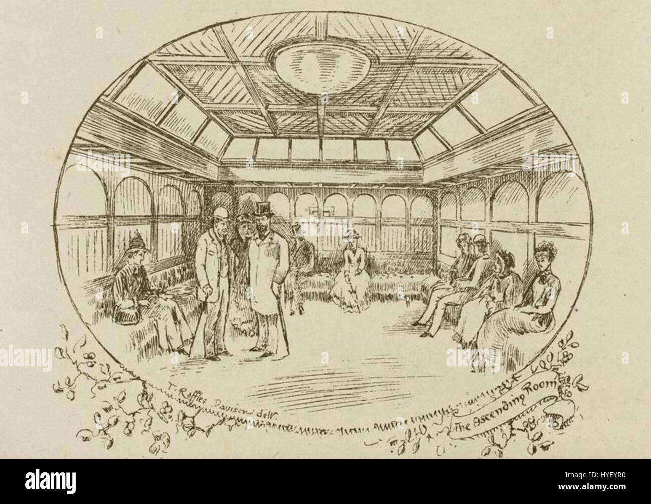 Le tunnel ferroviaire Mersey, ouvert en 1886, dispose de ascenseurs reliant Liverpool et Birkenhead, mettant en valeur l'ingénierie victorienne. Banque D'Images