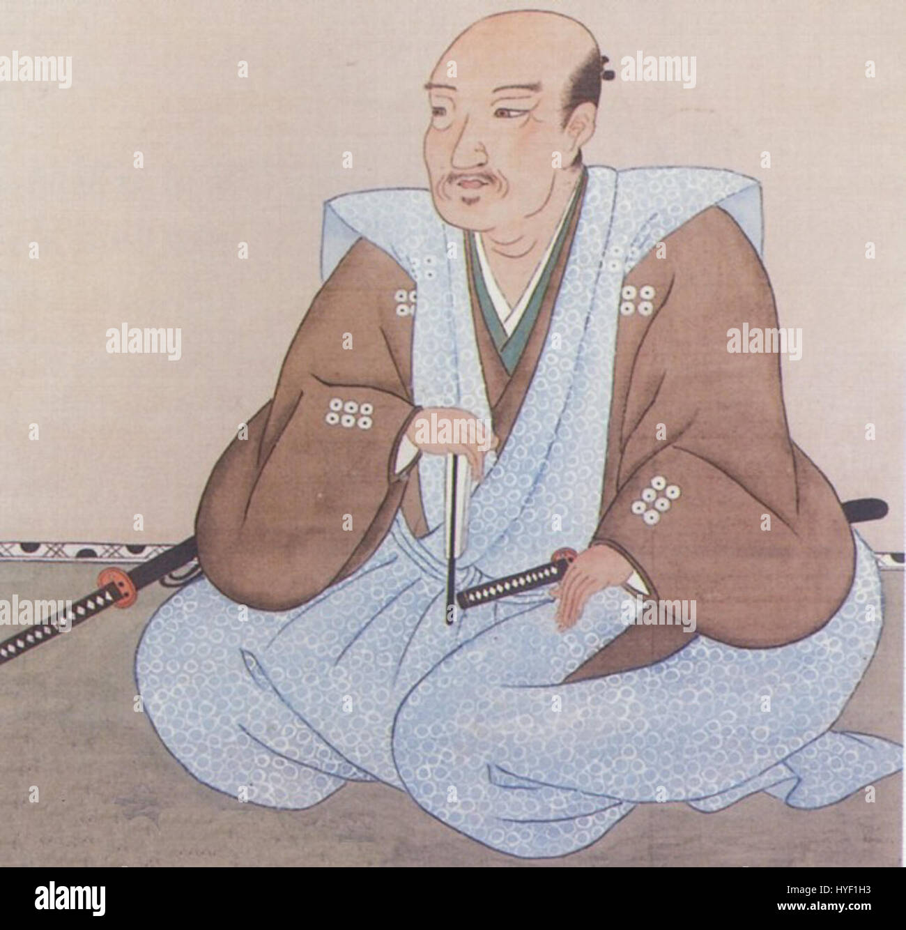 Sanada Yukimura était un guerrier samouraï éminent au Japon du XVIIe siècle, connu pour sa bravoure pendant la période des États-Unis belligérants. Son héritage en tant que génie stratégique et chef militaire est célébré dans l'histoire japonaise. Banque D'Images