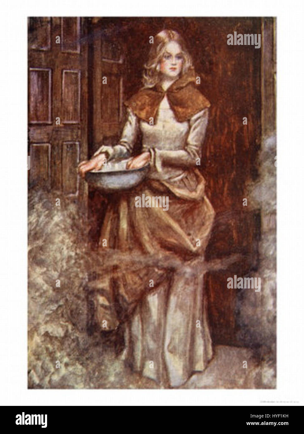 L’illustration de Byam Shaw du « progrès du pèlerin » capture les thèmes clés de l’allégorie chrétienne à travers une imagerie détaillée. L’œuvre représente le voyage, les épreuves et la croissance spirituelle du pèlerin. Banque D'Images