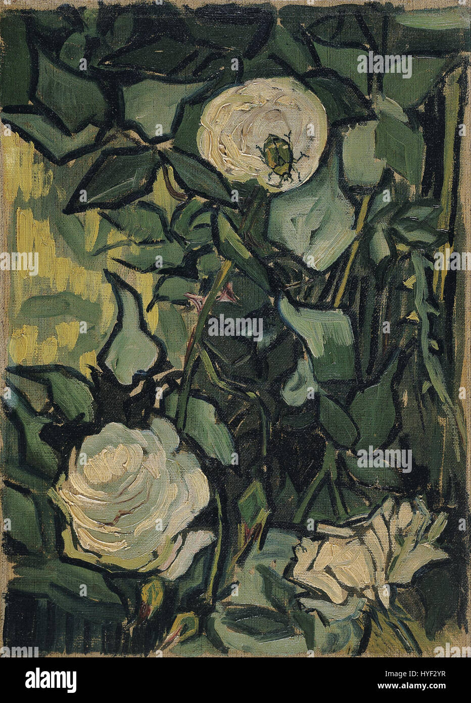 Vincent van Gogh Roses Google Art Project (5792039) Banque D'Images