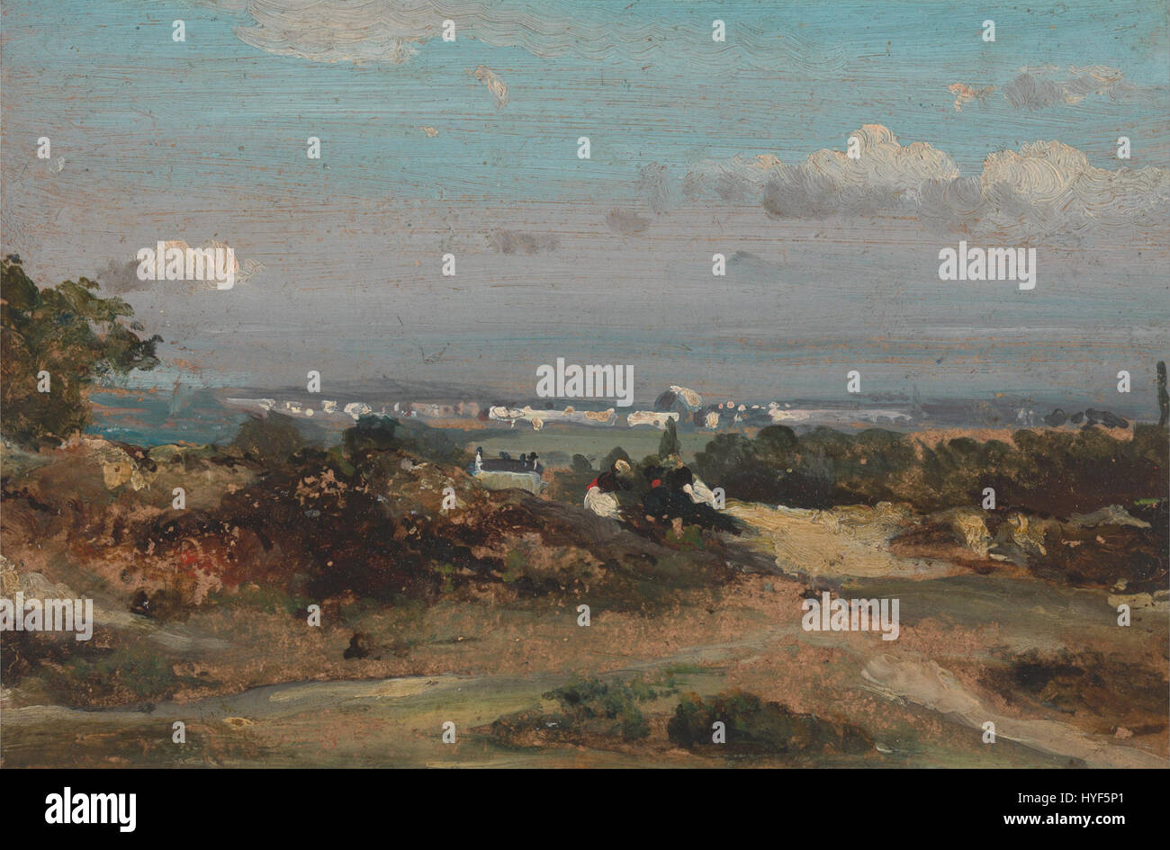 Frederick W. Watts une vue dans le Suffolk Google Art Project Banque D'Images