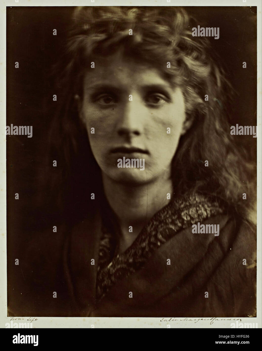 Julia Margaret Cameron la nymphe de montagne, Sweet Liberty Google Art Project Banque D'Images