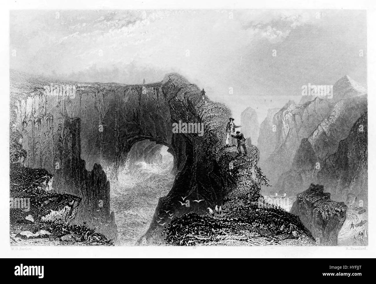'Le Buller de Buchan' est un terme qui fait probablement référence à un événement, un lieu ou une occurrence historique lié à la région de Buchan en Écosse, qui est connue pour son littoral accidenté et son importance historique. Banque D'Images