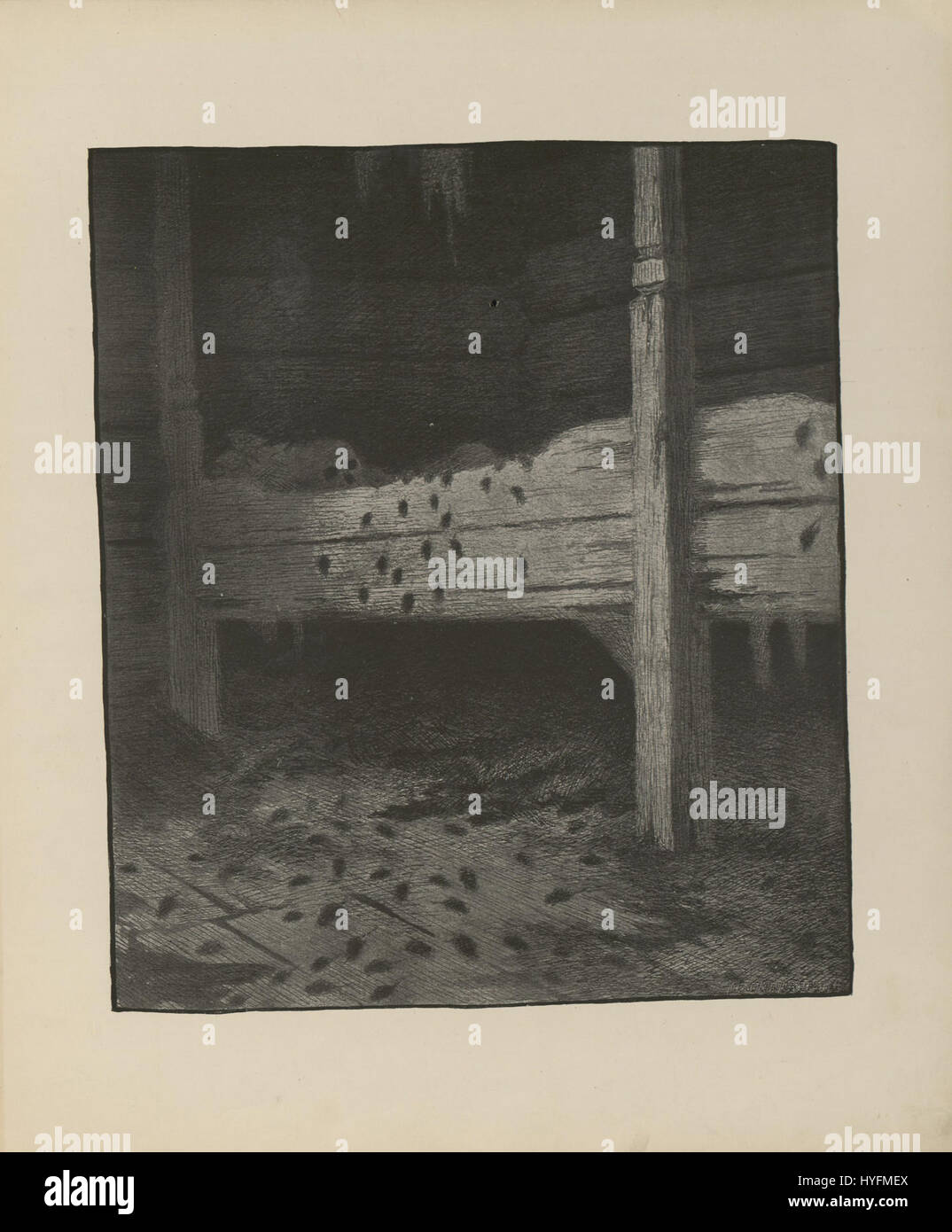 Ce document historique, intitulé 'Svartedauen', donne un aperçu de la peste noire (peste) en Norvège. Le document explore l'impact dévastateur de la peste, qui a balayé l'Europe, tuant des millions de personnes au XIVe siècle. Banque D'Images