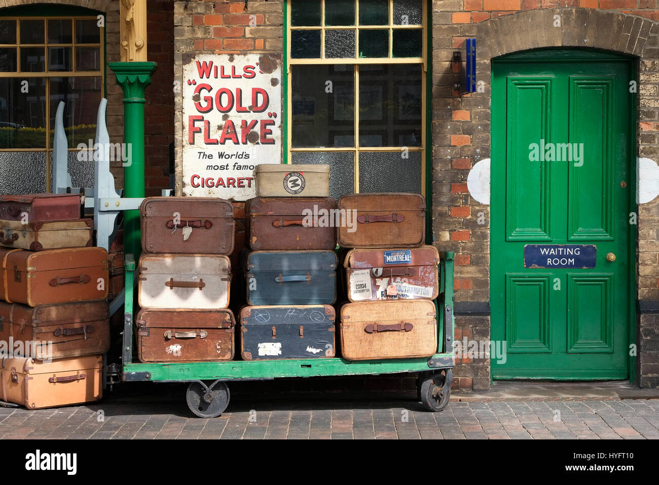 La plate-forme, sheringham, North Norfolk, Angleterre Banque D'Images