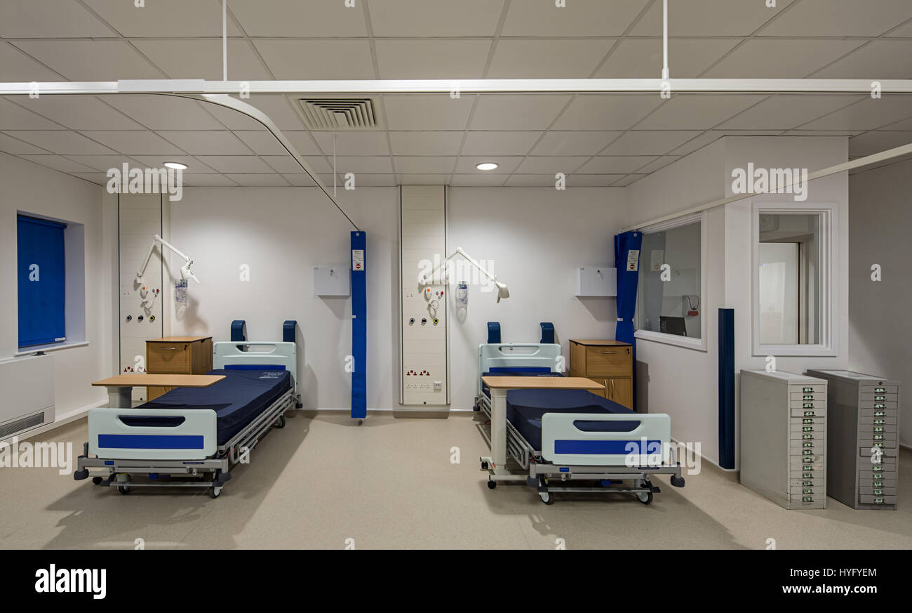 St Mary's Ward de l'Luton & Dunstable Hospital. Banque D'Images