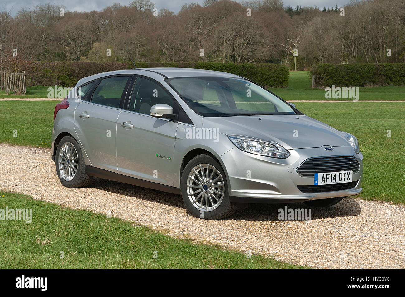 Voiture Ford Focus électrique 2014 Banque D'Images