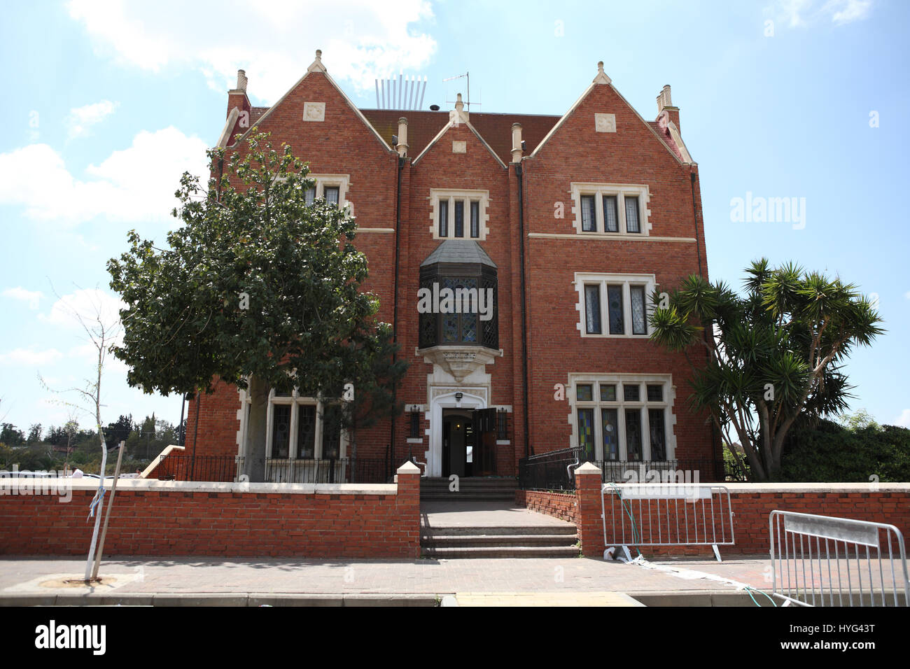 Réplique de la maison de Rabbi Menachem Mendel Schneerson, le Rabbi de Loubavitch sur 770 Eastern Parkway, Brooklyn, N.Y., un des nombreux partout dans le monde Banque D'Images