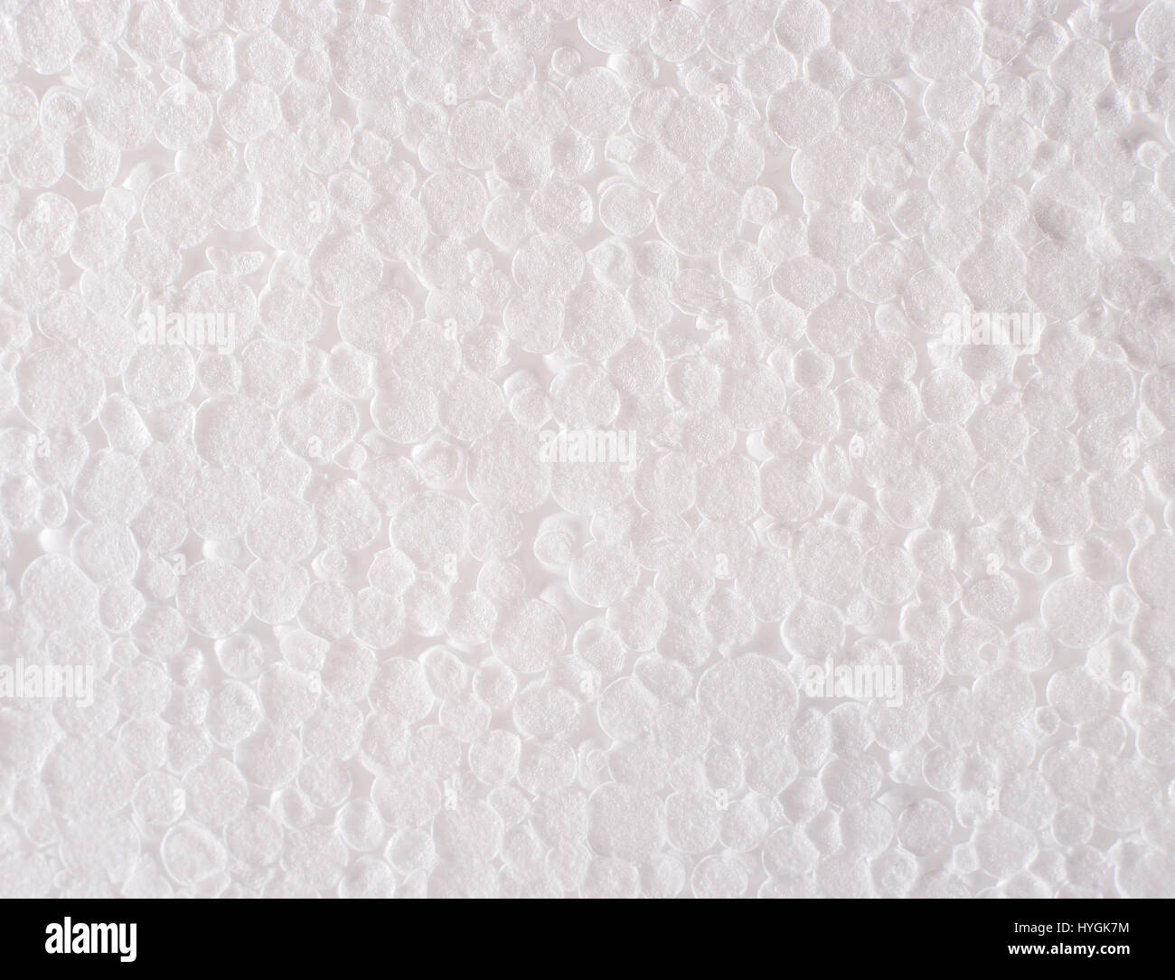 La texture mousse de plastique blanc Banque D'Images