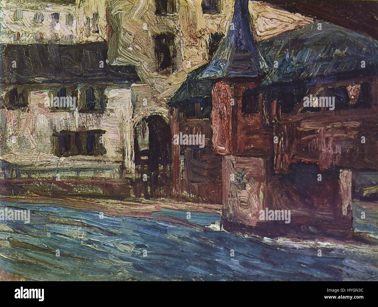 La peinture de Fujishima Takeji 'Lucerne' présente la ville suisse sereine avec son environnement naturel époustouflant. L'œuvre capture l'atmosphère tranquille de Lucerne grâce à son utilisation signature de la lumière et de la couleur. Banque D'Images La peinture de Fujishima Takeji 'Lucerne' présente la ville suisse sereine avec son environnement naturel époustouflant. L'œuvre capture l'atmosphère tranquille de Lucerne grâce à son utilisation signature de la lumière et de la couleur. Banque D'Images