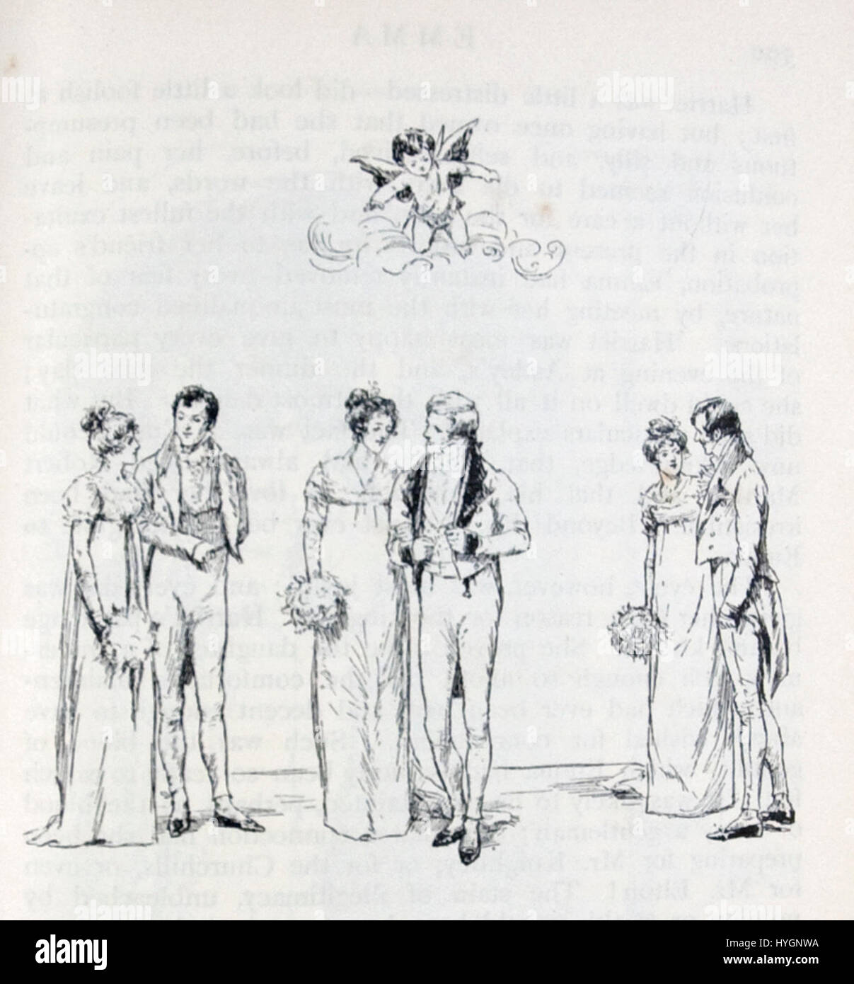 'Emma26977' est un portrait de l'artiste américain Hammond, mettant en vedette une femme nommée Emma. La peinture met en valeur le style de Hammond et son souci du détail, reflétant la personnalité du sujet. Banque D'Images