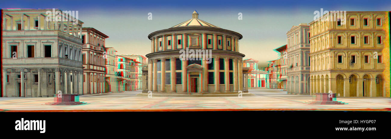 Buddybonums autrefois attribués à Piero della Francesca Banque D'Images