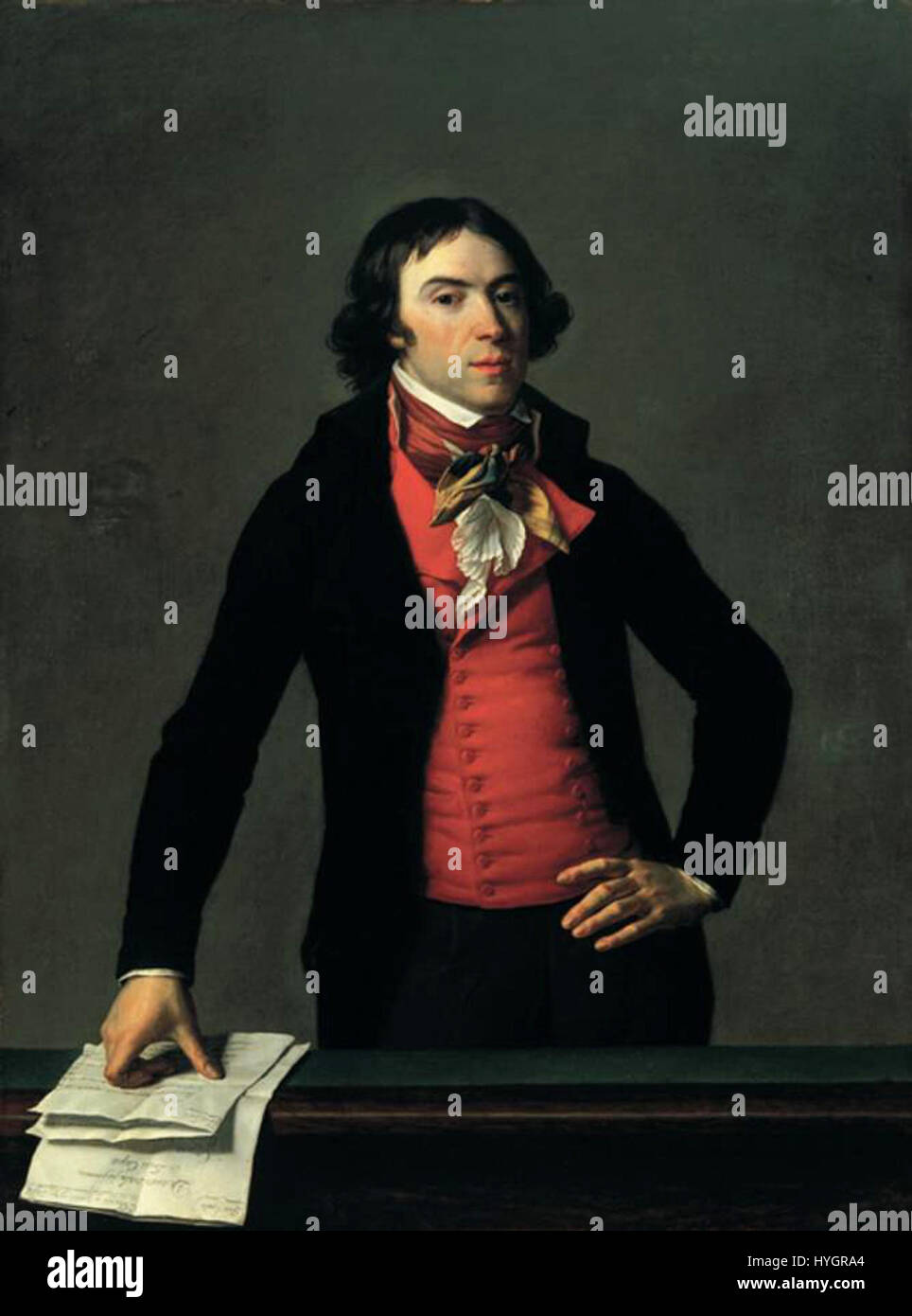 Barère était un homme politique et orateur français pendant la Révolution française. Connu pour ses opinions radicales, il joua un rôle influent dans le gouvernement révolutionnaire, en particulier à la Convention nationale. Banque D'Images