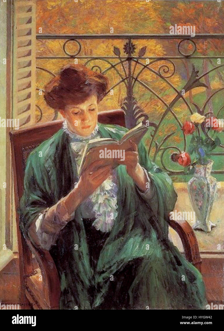 « Reading » de Yamashita Shintaro capture le moment calme d'un individu plongé dans la lecture. La peinture reflète l'art japonais moderne et son accent sur les moments intimes et quotidiens, présentant une atmosphère sereine. Banque D'Images « Reading » de Yamashita Shintaro capture le moment calme d'un individu plongé dans la lecture. La peinture reflète l'art japonais moderne et son accent sur les moments intimes et quotidiens, présentant une atmosphère sereine. Banque D'Images