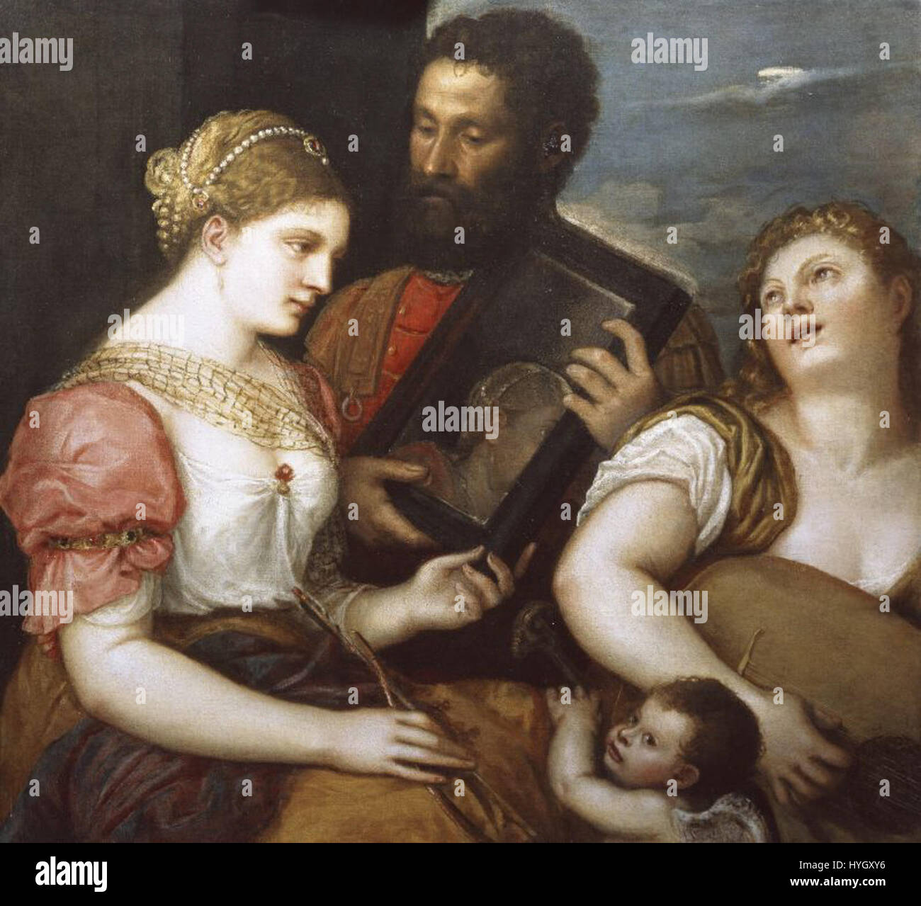 « Allégorie de l'amour » de Titien est une peinture de la Renaissance ...