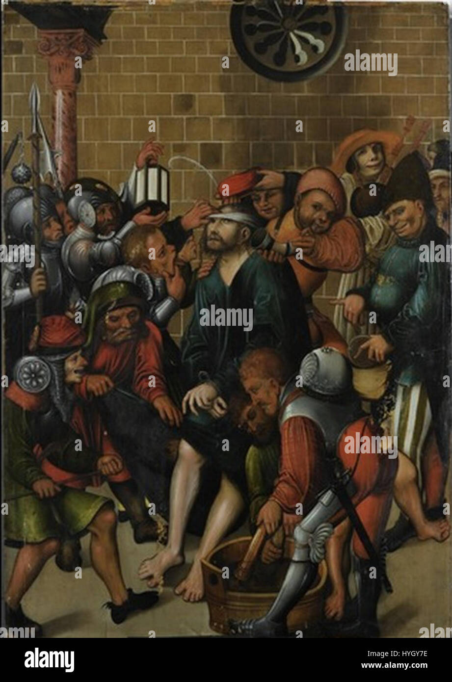 'Szydzenie cranach' fait probablement référence à une œuvre attribuée à l'artiste allemand de la Renaissance Lucas Cranach l'ancien. Connu pour ses portraits et ses œuvres allégoriques, le style de Cranach influença l'art d'Europe du Nord au XVIe siècle. Banque D'Images