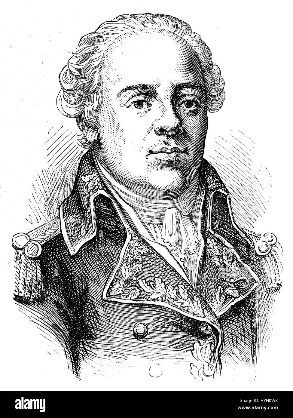 AduC 248 Menou (J.F.A., baron de Preuilly, 17501810) Banque D'Images