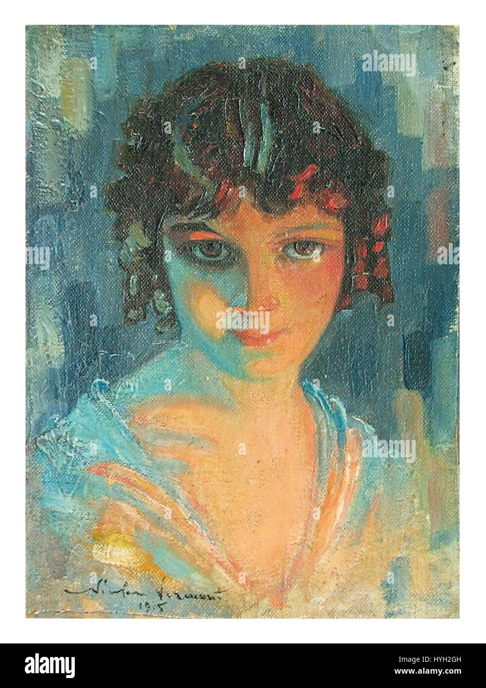 'Perfectiune' de Nicolae Vermont est une œuvre qui explore les thèmes de la beauté et de l'idéalisation, mettant en valeur la maîtrise de l'artiste en peinture de figures. La pièce représente une forme humaine qui incarne la perfection à travers des lignes lisses et des proportions idéales. Banque D'Images