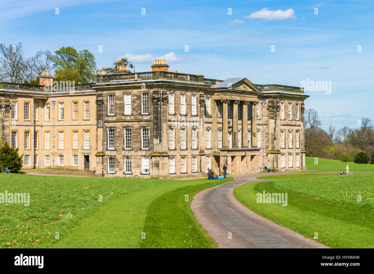 Abbaye de calke derbyshire stately home uk calke Abbey Park ticknall angleterre derbyshire uk go europe Banque D'Images