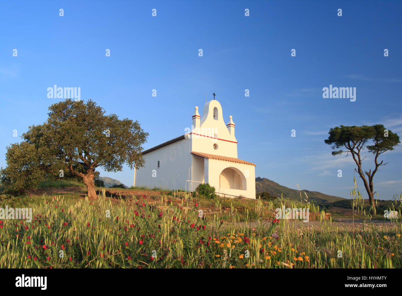 France, PyrénéesOrientales, Banyulssurmer, chapelle NotreDamedela