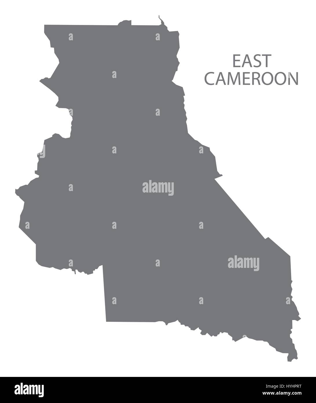 Province est du Cameroun site gris illustration silhouette Illustration de Vecteur