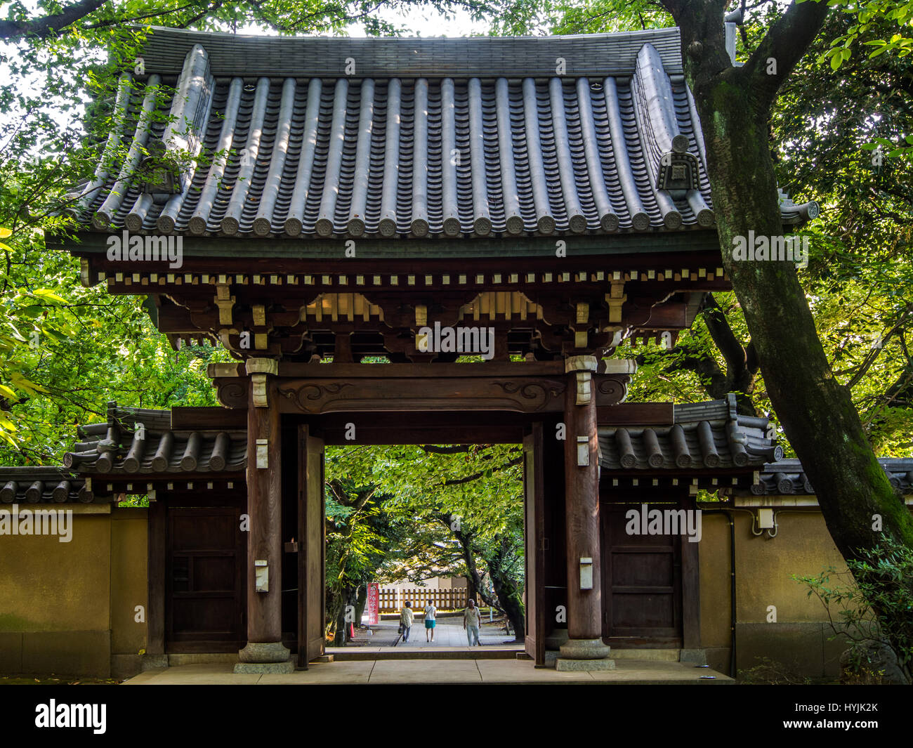 Gateway, Homyo-ji, Ikebukuro, Tokyo, Japon Banque D'Images