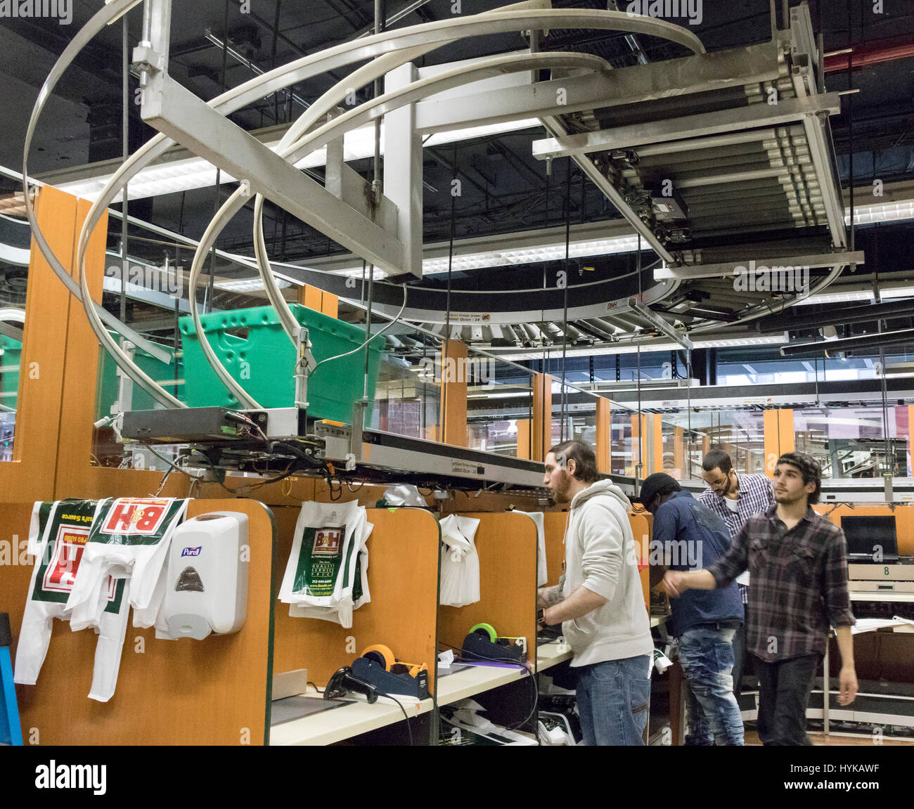 B&H Photo Video, Manhattan, New York City, USA Banque D'Images