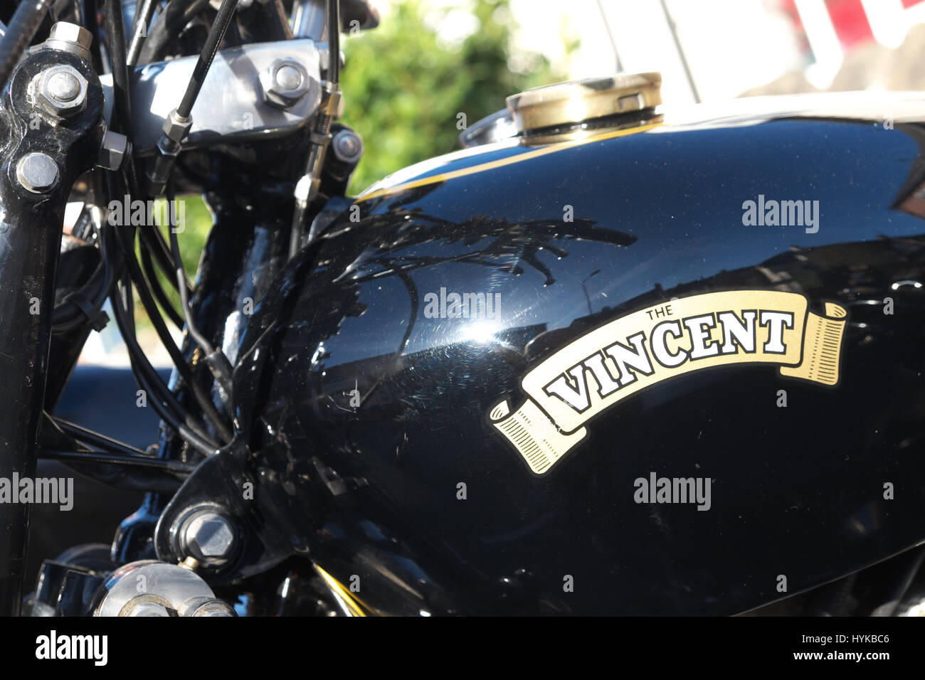Vincent moto fabricant britannique de motos de 1928 à 1955 Banque D'Images
