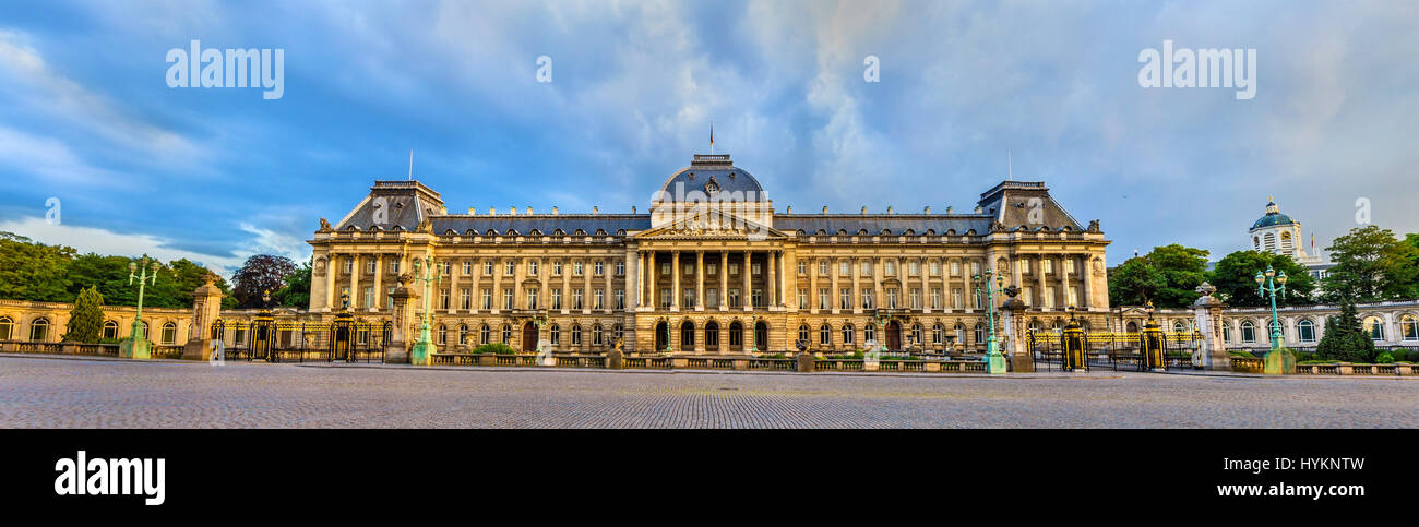 Le Palais Royal de Bruxelles - Belgique Banque D'Images