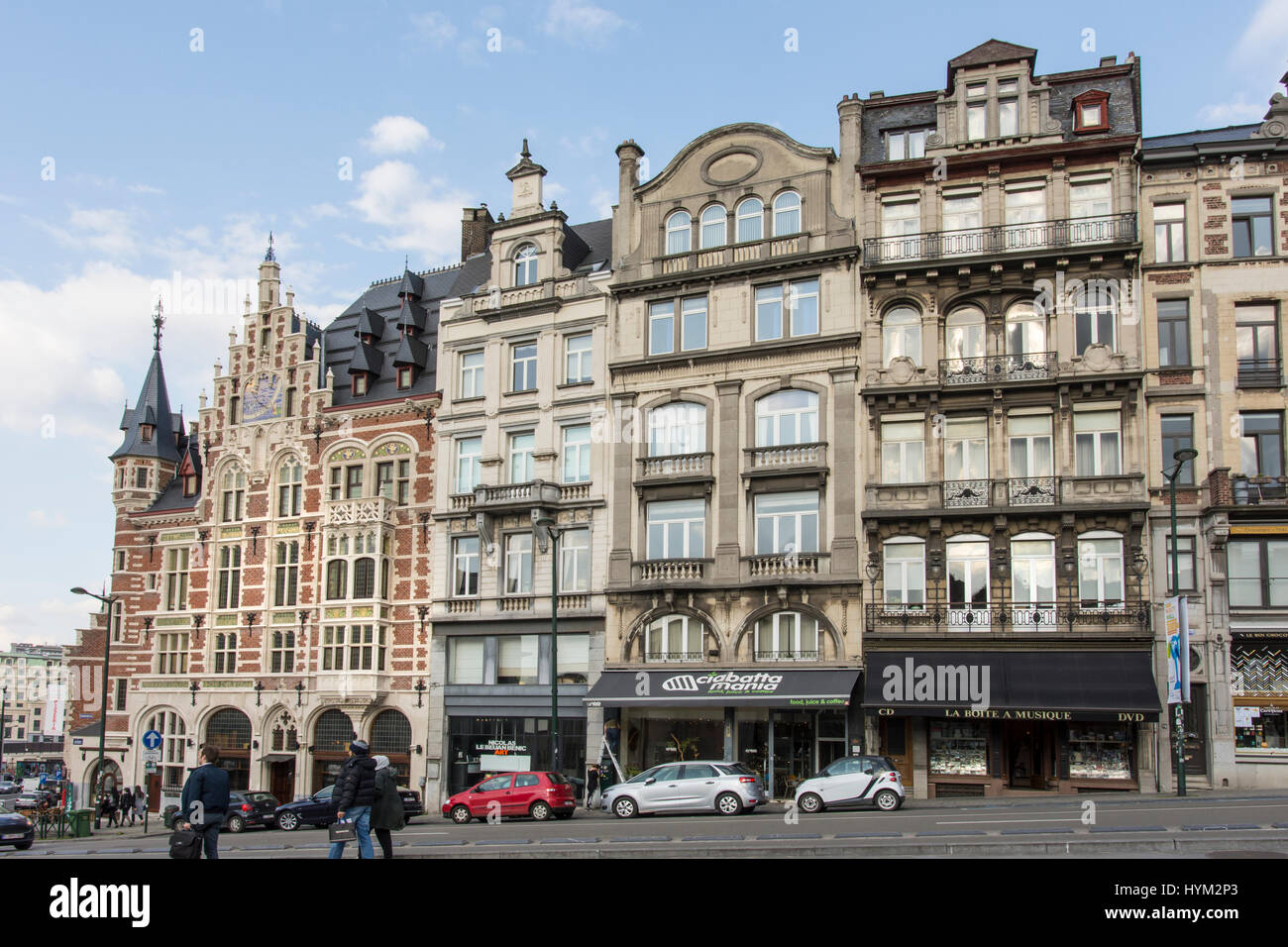 Saint Jacques-sur-Coudenberg bâtiments à Bruxelles Banque D'Images