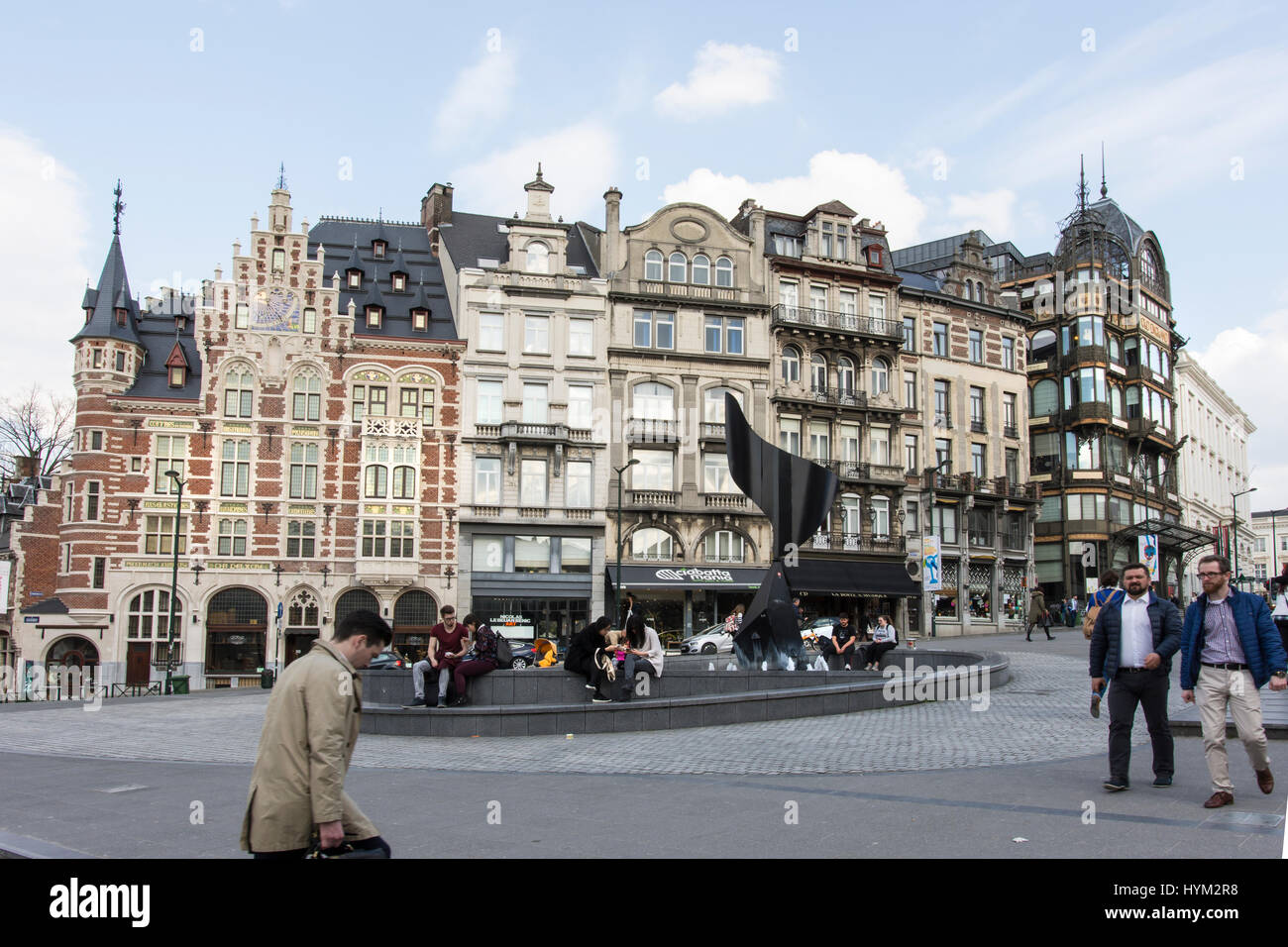 Saint Jacques-sur-Coudenberg bâtiments à Bruxelles Banque D'Images