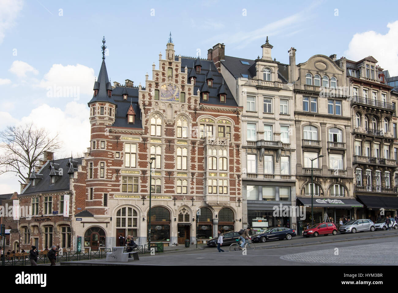 Saint Jacques-sur-Coudenberg bâtiments à Bruxelles Banque D'Images