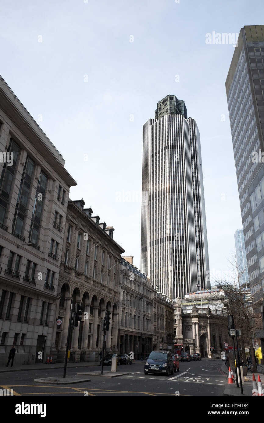 Tower 42, Ville de London financial district, en Angleterre. Banque D'Images
