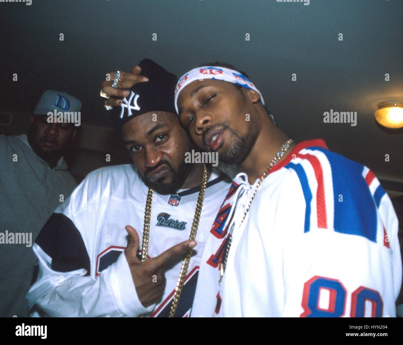 Ghostface Killah Et Rza Du Wu Tang Clan Backstage Au Hammerstein Ballroom A New York Le 19 Decembre 2001 C Rtcanova Mediapunch Photo Stock Alamy