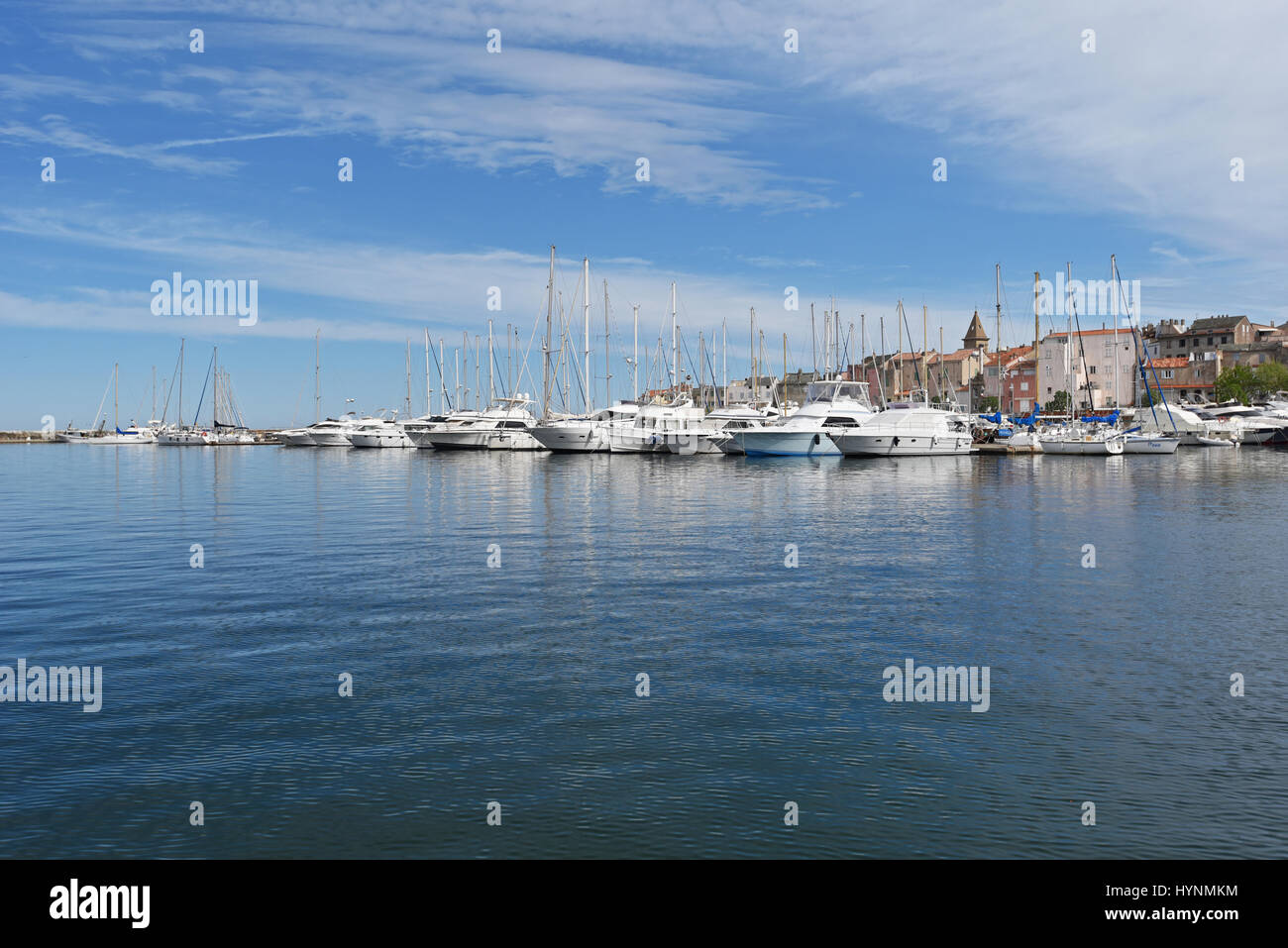 Port corse Saint-Florent Banque D'Images