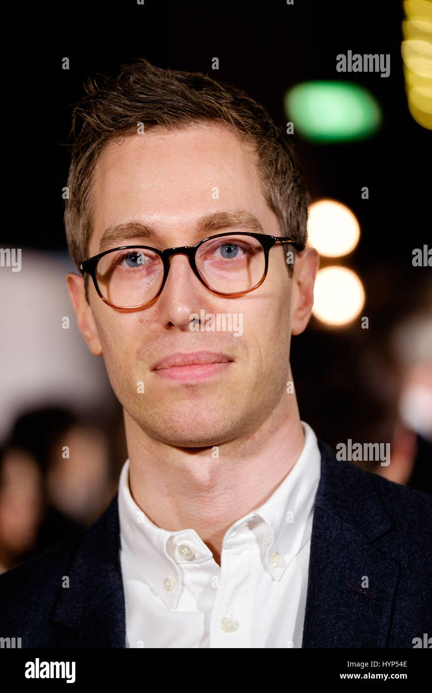 Londres, Royaume-Uni. 06 avril 2017. Le Royaume-uni première du sentiment d'une SE TERMINANT LE 06/04/2017 qui a eu lieu à Picturehouse, Central London. Photo : Ed Rubin. Photo par Julie Edwards Crédit : Julie Edwards/Alamy Live News Banque D'Images