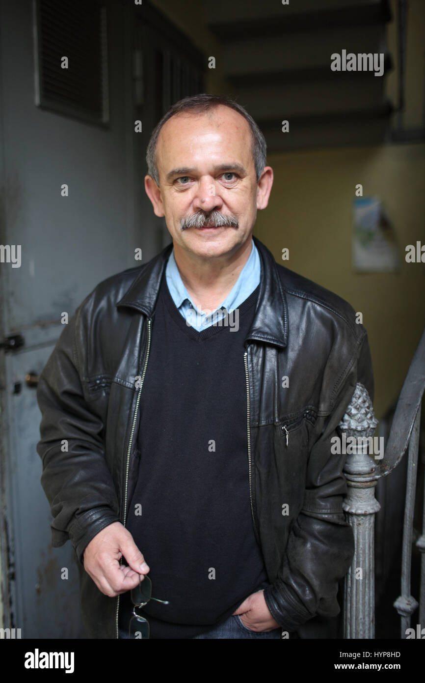 Portrait de Wojciech Jagielski 24/03/2017 ©Basso CANNARSA/Opale Banque D'Images