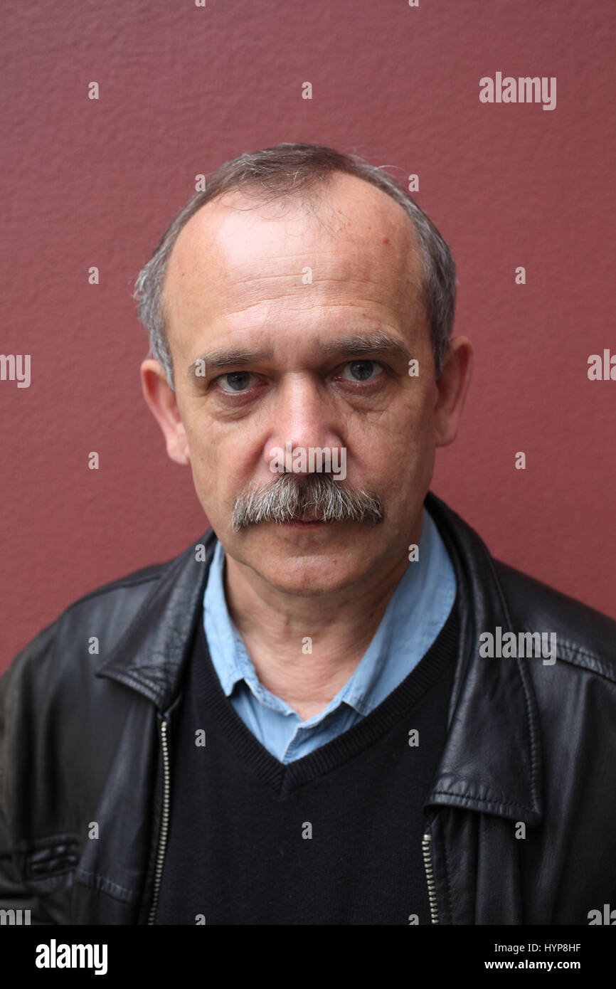 Portrait de Wojciech Jagielski 24/03/2017 ©Basso CANNARSA/Opale Banque D'Images