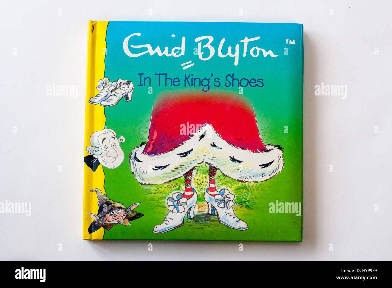 Enid Blyton Livre - dans les chaussures du roi Banque D'Images