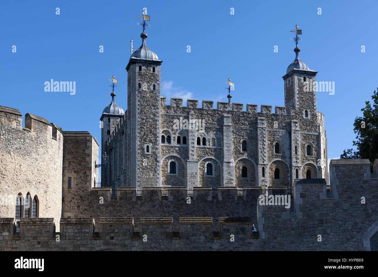 Her Majesty's Royal Palace and Fortress the Tower of London, Londres, Angleterre, Grande-Bretagne, l'UNESCO Banque D'Images