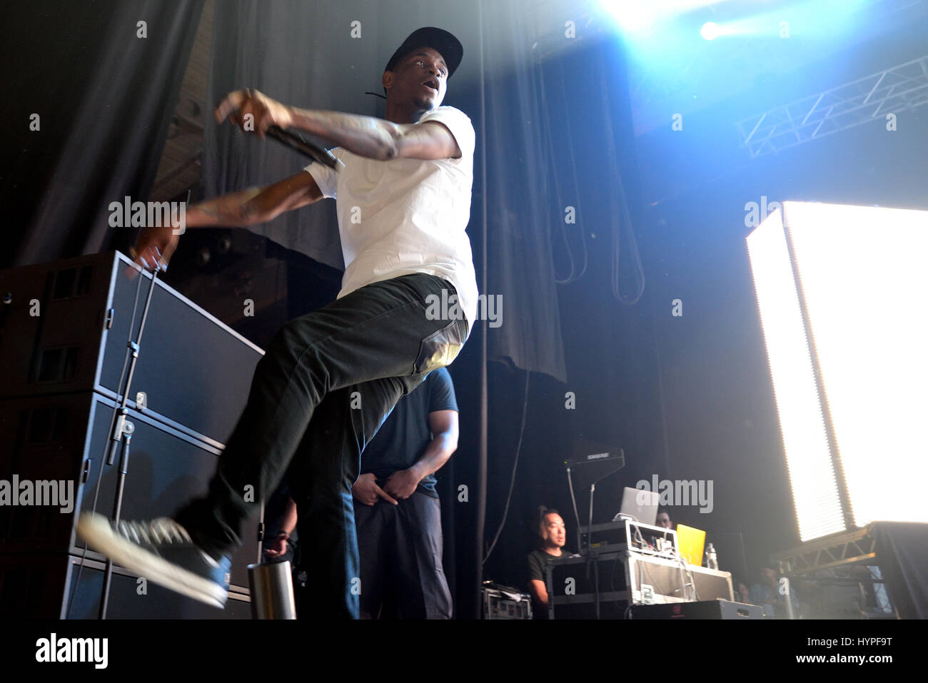 Barcelone - 19 juin : ASAP Rocky (né le à Harlem et membre du collectif hip hop ASAP Mob) en concert au festival Sonar le 19 juin 2015 à Bar Banque D'Images