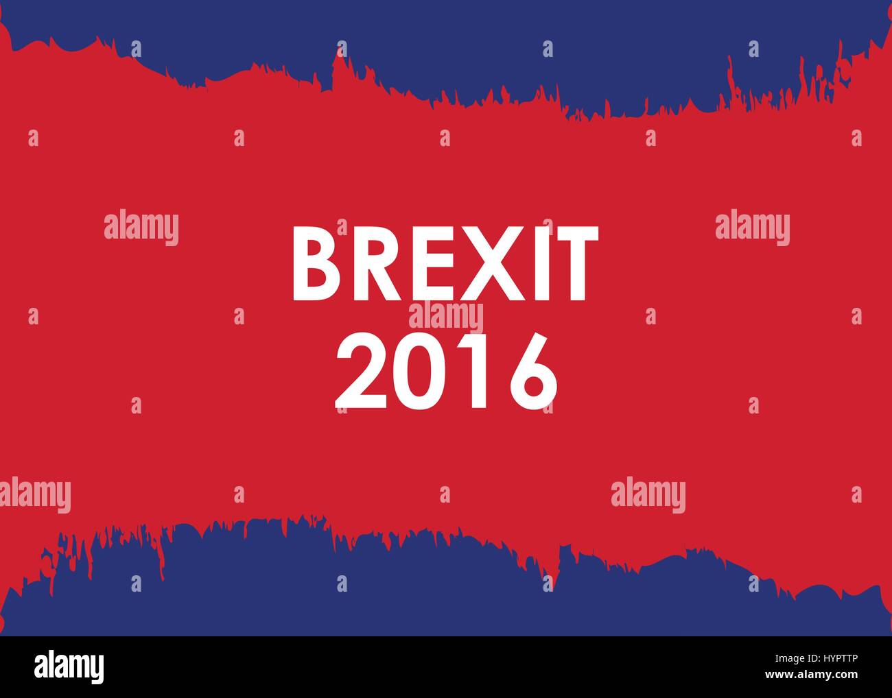 Abstract 2016 brexit banner Illustration de Vecteur