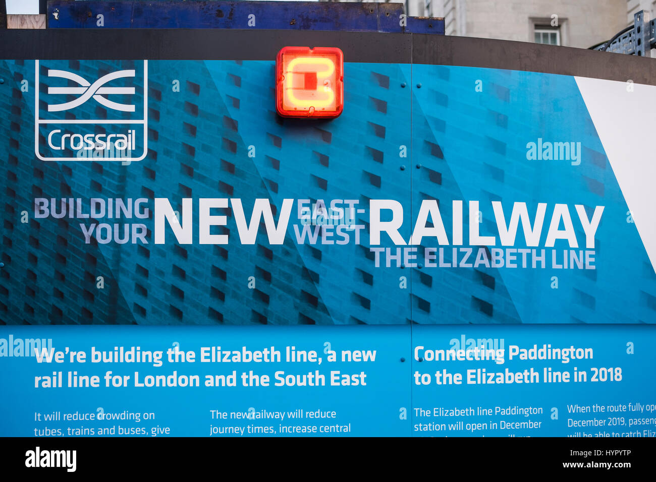 La gare de Paddington se préparer pour le projet traverse la ligne Elizabeth, Londres, Angleterre, Royaume-Uni Banque D'Images