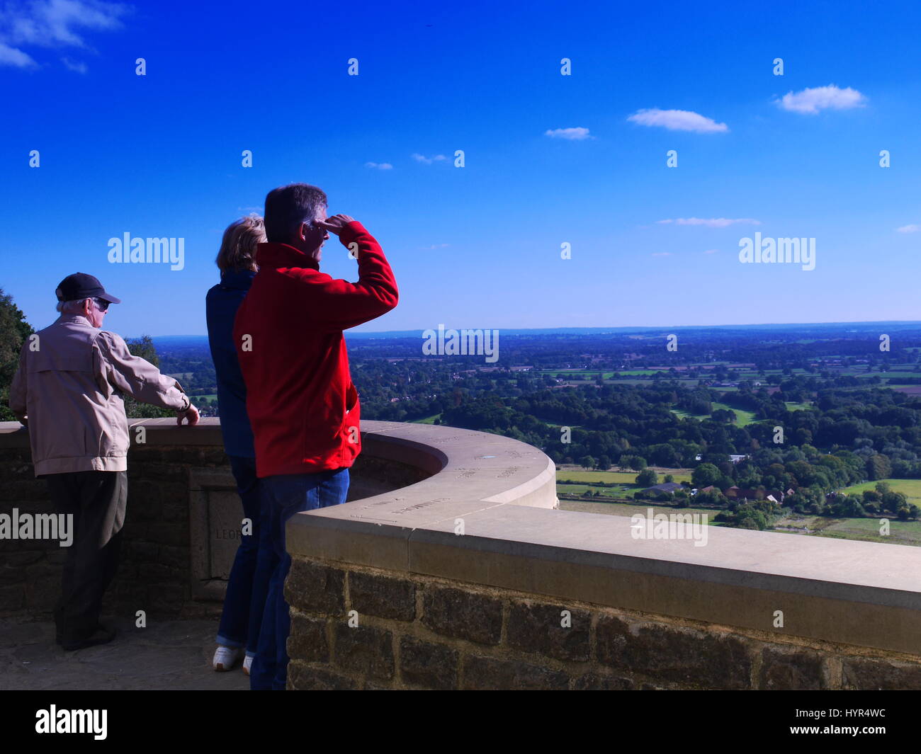 Fort Hill,Dorking, Surrey England United Kingdom Banque D'Images