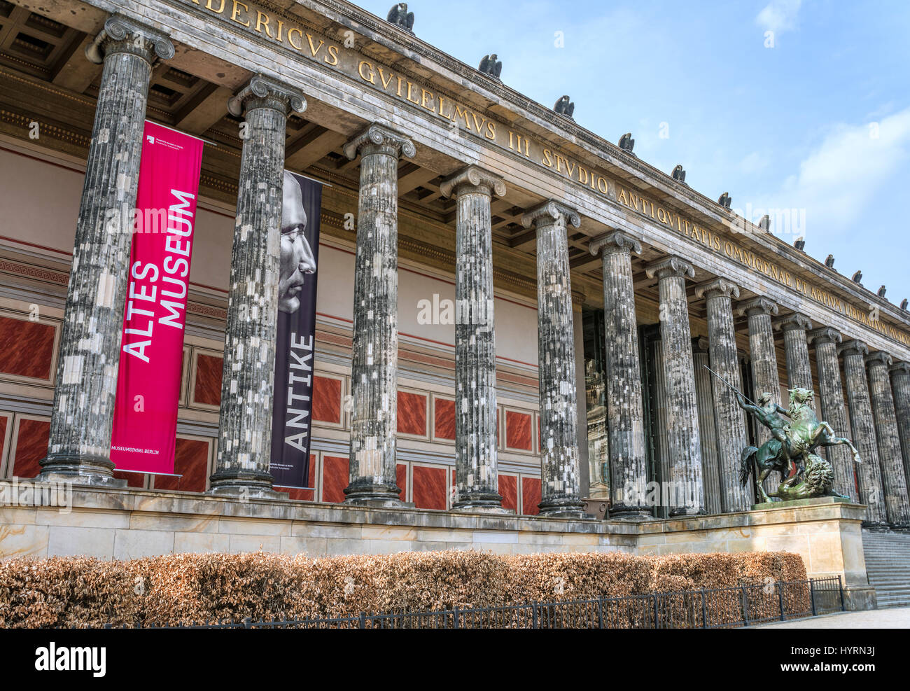 Vieux Musée de Berlin, Allemagne Banque D'Images