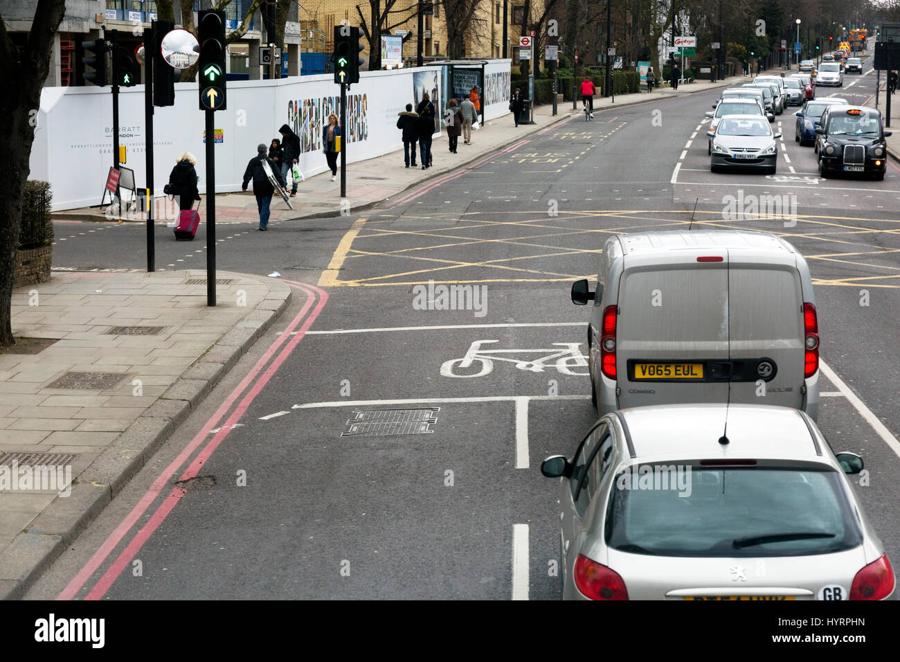 Location de salle d'attente au feu, Camden, London, England, UK Banque D'Images